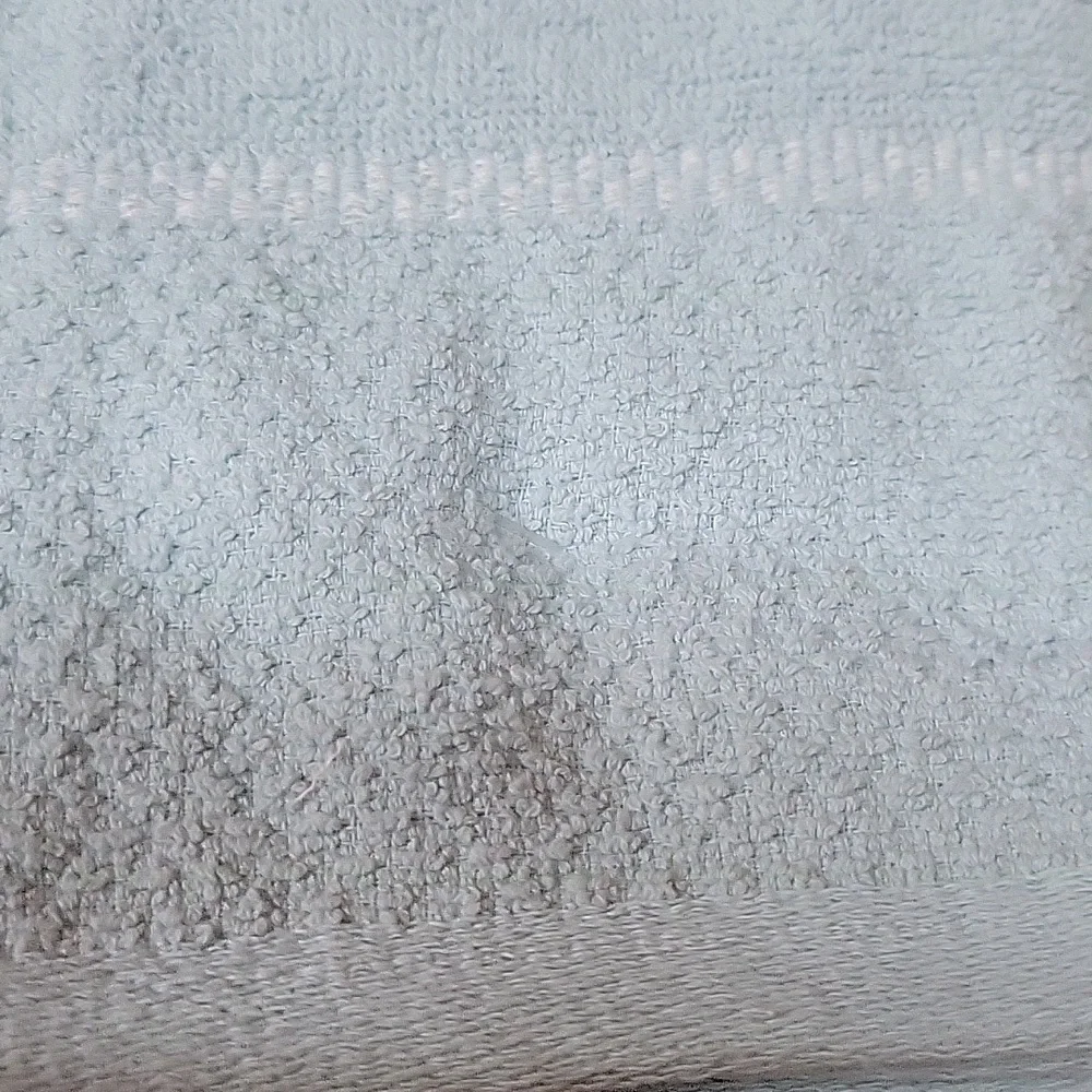 Set of 3 Madison Studio Kitchen Towels Light Blue White Cotton Waffle 18